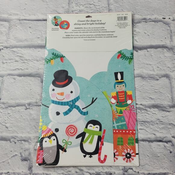 NWT Hallmark Coin Reveal Countdown to Christmas Calendar December 1-25 - Picture 3 of 8